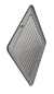Preview: Lüftungsgitter Aluminium eloxiert 150 x 150 mm